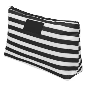 STRIPY - piperetáska (fehér, fekete)