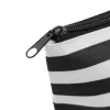 STRIPY - piperetáska (fehér, fekete)