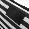 STRIPY - piperetáska (fehér, fekete)