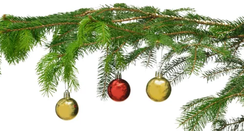 XMAS LINE - Karácsonyi gömb dísz szett (arany, vörös)