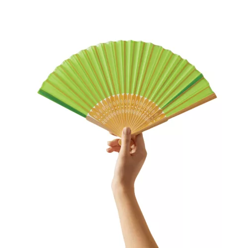 BAMBOO COOL - legyező (zöld)