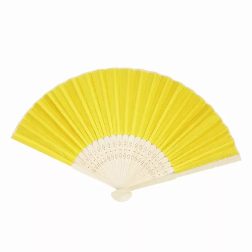 BAMBOO COOL - legyező (sárga)