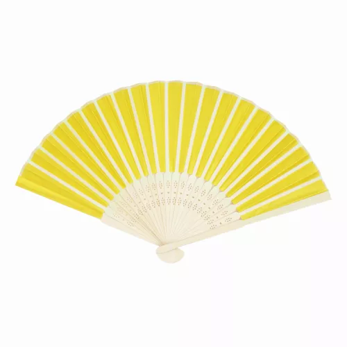 BAMBOO COOL - legyező (sárga)
