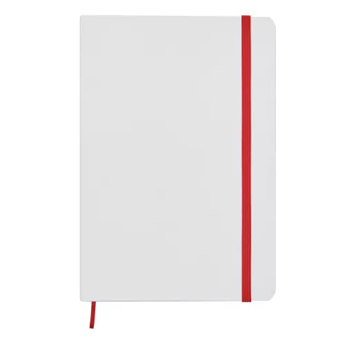 AUTHOR A5 - -ös jegyzetfüzet (fehér, vörös)