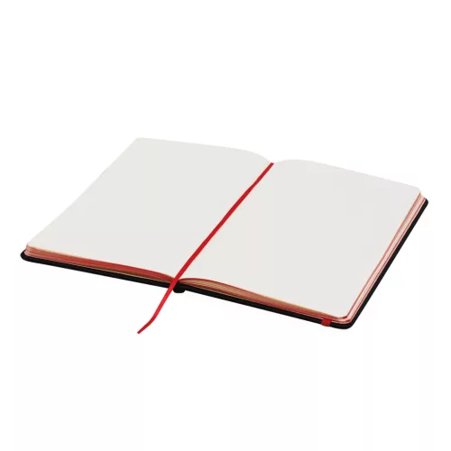 LECTOR A5 - LECTOR jegyzettömb (fekete, vörös)