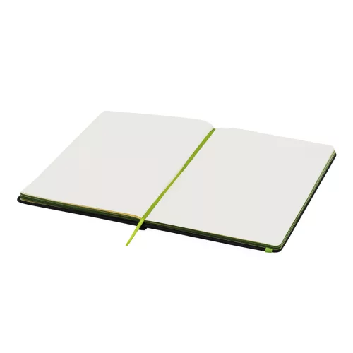 LECTOR A5 - LECTOR jegyzettömb (fekete, világoszöld)