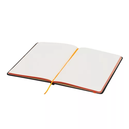LECTOR A5 - LECTOR jegyzettömb (fekete, narancssárga)