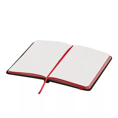 LECTOR A6 - LECTOR jegyzettömb (fekete, vörös)