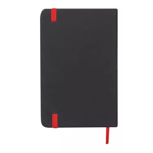 LECTOR A6 - LECTOR jegyzettömb (fekete, vörös)