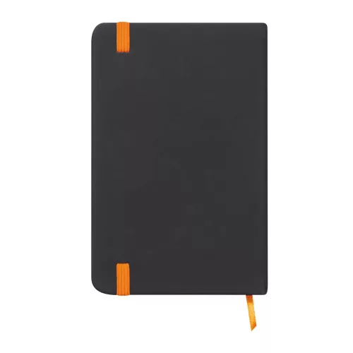 LECTOR A6 - LECTOR jegyzettömb (fekete, narancssárga)