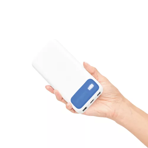SILICON VALLEY - powerbank (fehér, kék)
