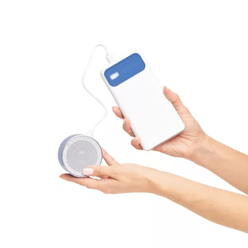 SILICON VALLEY - powerbank (fehér, kék)