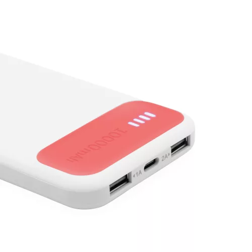 SILICON VALLEY - powerbank (fehér, vörös)