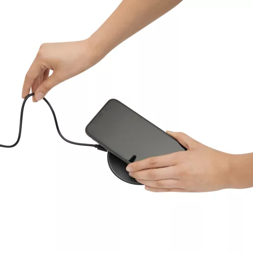 CHARGE FAST - vezeték nélküli töltőállomás (fekete)