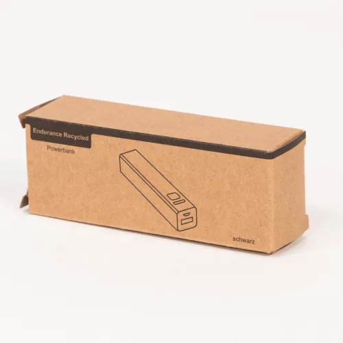 ENDURANCE RECYCLED - powerbank (fekete)