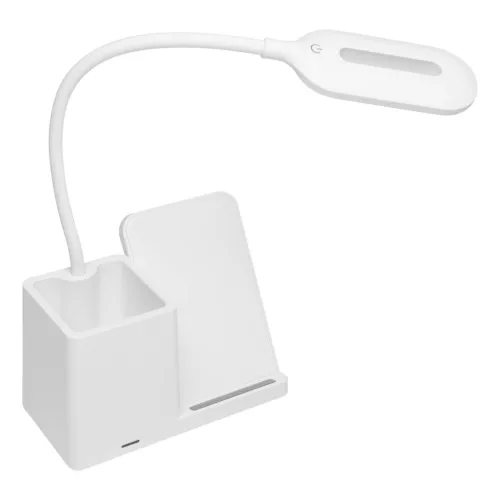 LIGHT & CHARGE - asztali lámpa töltőállomással
