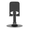 DESK MASTER - összehajtható acél telefontartó (antracit)
