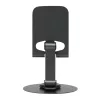 DESK MASTER - összehajtható acél telefontartó (antracit)