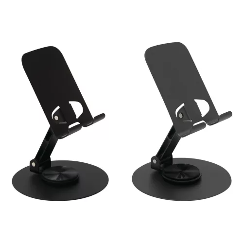 DESK MASTER - összehajtható acél telefontartó (antracit)