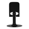 DESK MASTER - összehajtható acél telefontartó (fekete)