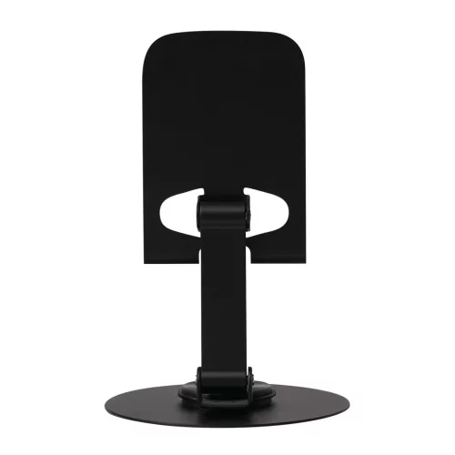 DESK MASTER - összehajtható acél telefontartó (fekete)