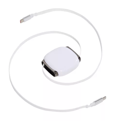 SOLARA 60W Cable - SOLARA 60W Cable, Töltő- és adatkábel (fehér)