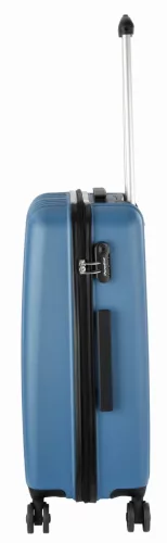 AURORA - gurulós bőrönd szett (azurkék)