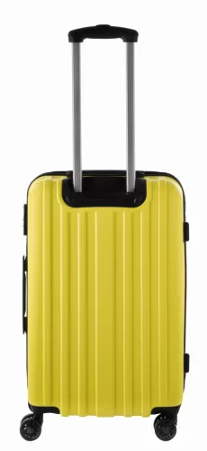 AURORA - gurulós bőrönd szett (sárga)