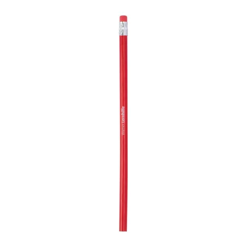 Ceruza radírral (19,1 × ø 0,7 cm, Piros)