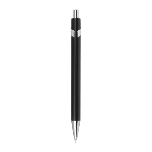 Színes fém golyóstoll (14,5 ×  ø 1 cm, Fekete)