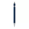Színes fém golyóstoll (14,5 ×  ø 1 cm, Sötétkék)