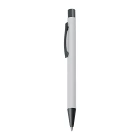   Műanyag golyóstoll pasztell színekben (14 × ø 1 cm, Fehér)