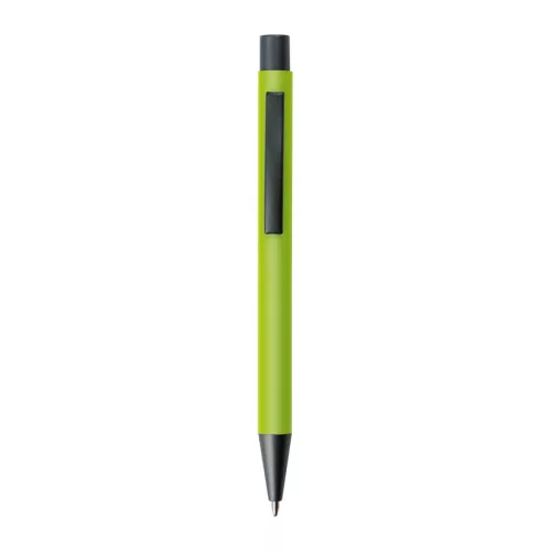 Műanyag golyóstoll pasztell színekben (14 × ø 1 cm, Világos Zöld)
