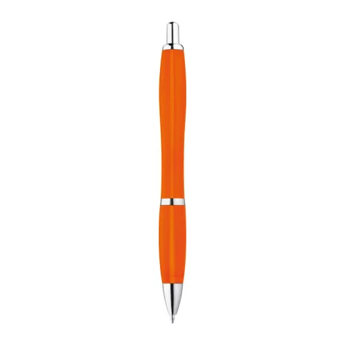 Klasszikus műanyag golyóstoll (14,5 × ø 1,3 cm, Narancssárga)