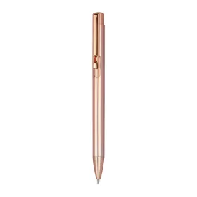   Nyomógombos alumínium golyóstoll (14,2 ø 1 cm, Rose Gold)