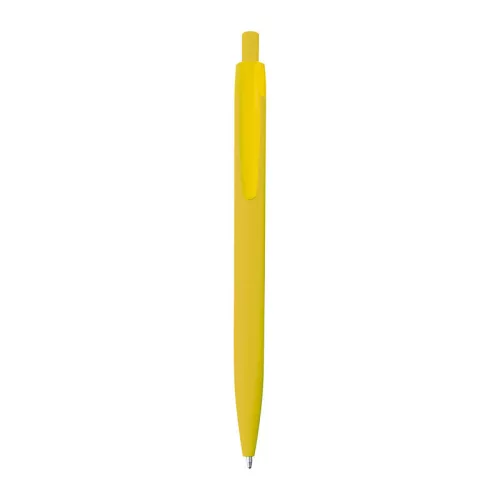 Műanyag golyóstoll (14,3 × ø 1 cm, Sárga)