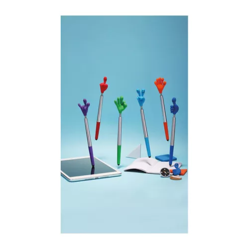 "Fun Hands" golyóstoll érintőképernyőhöz (17,8 × ø 1 cm, Türkiz)