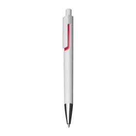 Műanyag golyóstoll (14,6 × ø 1,1 cm, Piros)
