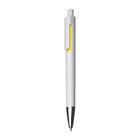 Műanyag golyóstoll (14,6 × ø 1,1 cm, Sárga)