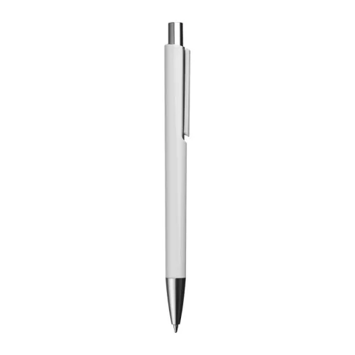 Műanyag golyóstoll (14 × ø 1,1 cm, Fehér)