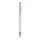 Fém golyóstoll érintőképernyőhöz (ø 1 × 14,5 cm, Fehér)