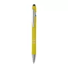 Fém golyóstoll érintőképernyőhöz (ø 1 × 14,5 cm, Sárga)