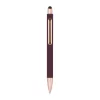 Gumírozott golyóstoll érintőképernyőhöz (ø 1 × 15,3 cm, Bordó)