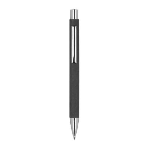Karton golyóstoll (ø 1,1 × 14,4 cm, Fekete)