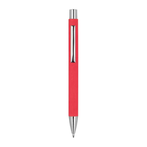 Karton golyóstoll (ø 1,1 × 14,4 cm, Piros)