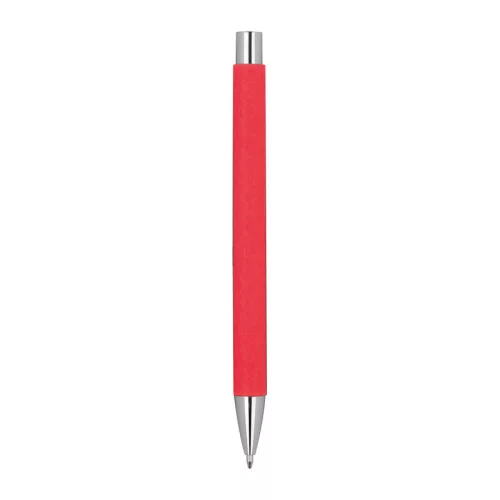 Karton golyóstoll (ø 1,1 × 14,4 cm, Piros)