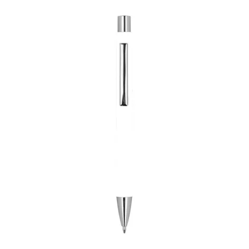 Karton golyóstoll (ø 1,1 × 14,4 cm, Fehér)