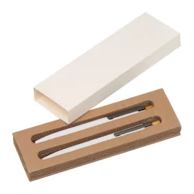 Alumínium írószer készlet (Fehér)