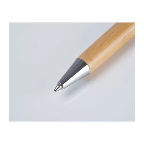 Bambusz golyóstoll tolltartóban