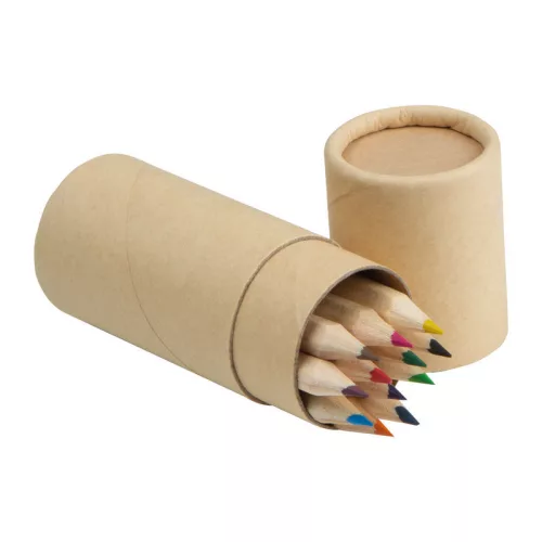 12 darabos színes ceruzakészlet